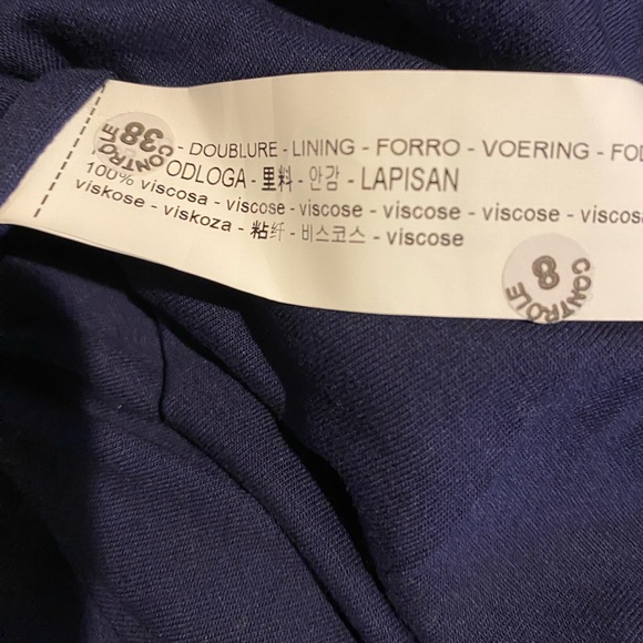 Zara basics floral sheer crew neck top. Size m/l - Picture 6 of 6